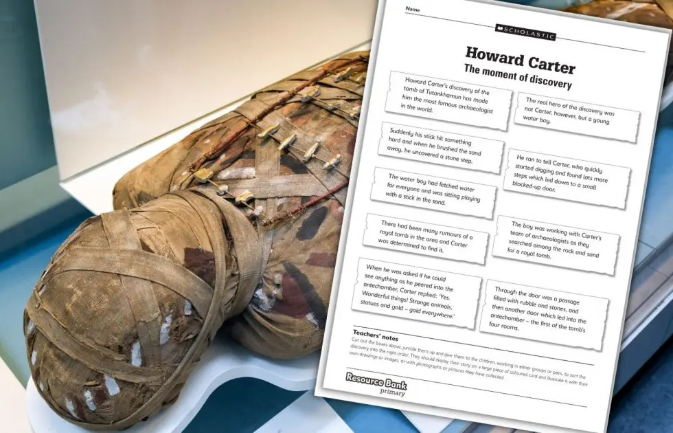 Howard Carter and Tutankhamun resources
