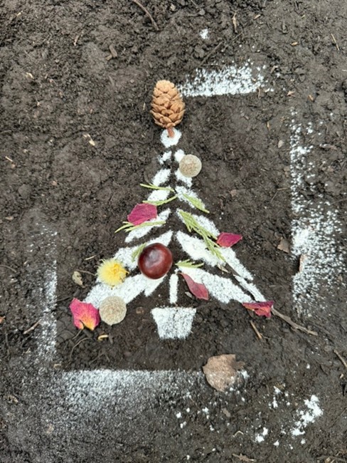 Xmas tree art